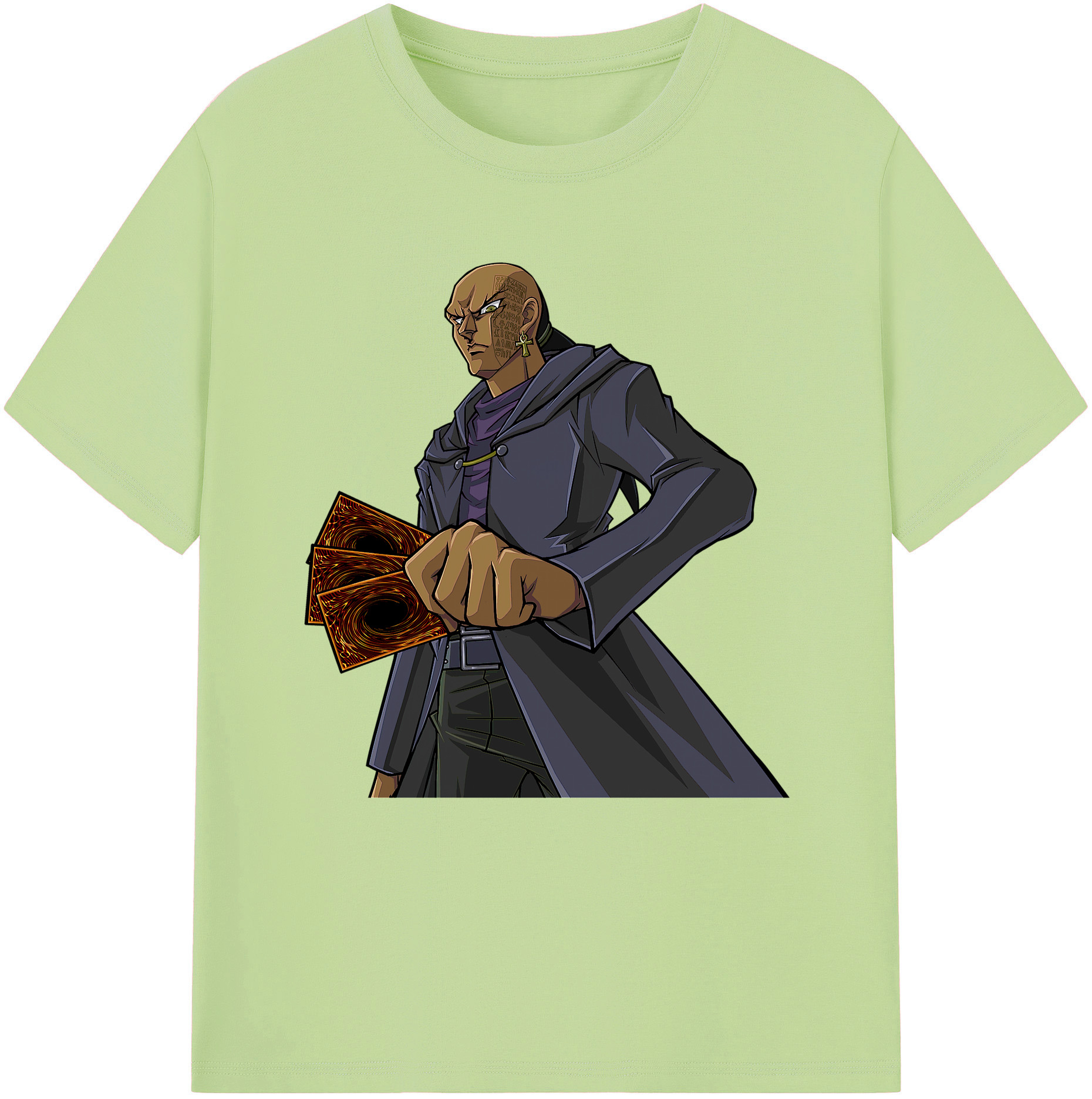 （画像用） 遊☆戯☆王 Yu-Gi-Oh! 綿100％半袖Tシャツ（フロントプリント）